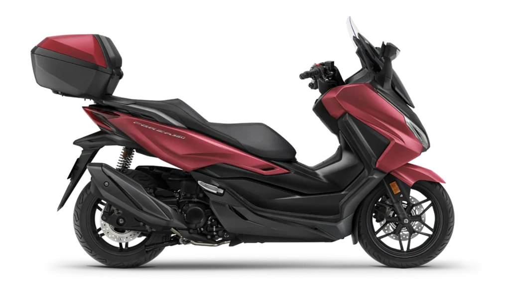 forza350 carnelian red metallic